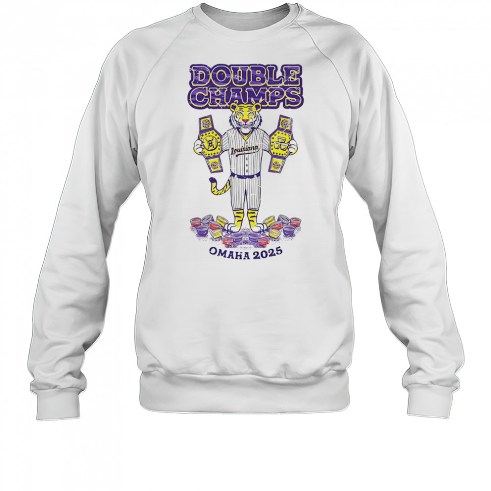 louisiana-double-champs-omaha-2025-shirt-s030rnnd Louisiana Double Champs Omaha 2025 shirt