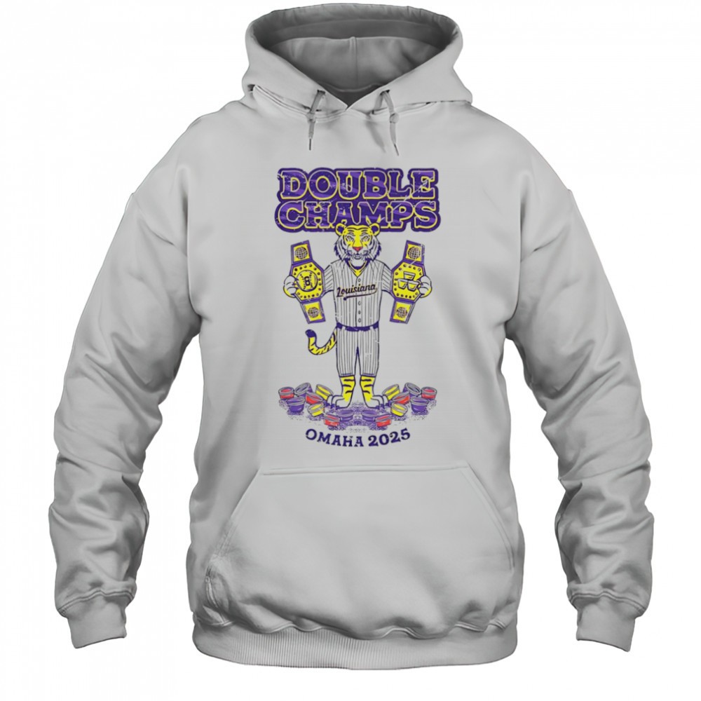 Louisiana Double Champs Omaha 2025 shirt