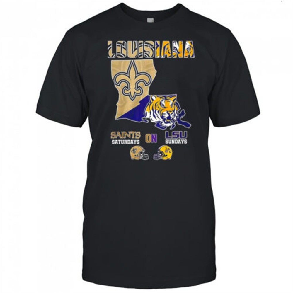 louisiana-saints-saturdays-on-lsu-sundays-map-shirt-jq8mn9ok Louisiana Saints saturdays on LSU sundays map shirt