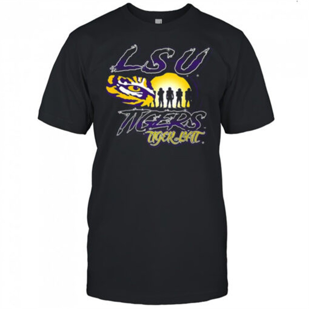 louisiana-state-university-tigers-football-tiger-bait-silhouette-player-shirt-269k4wcq Louisiana State University Tigers football tiger bait silhouette player shirt
