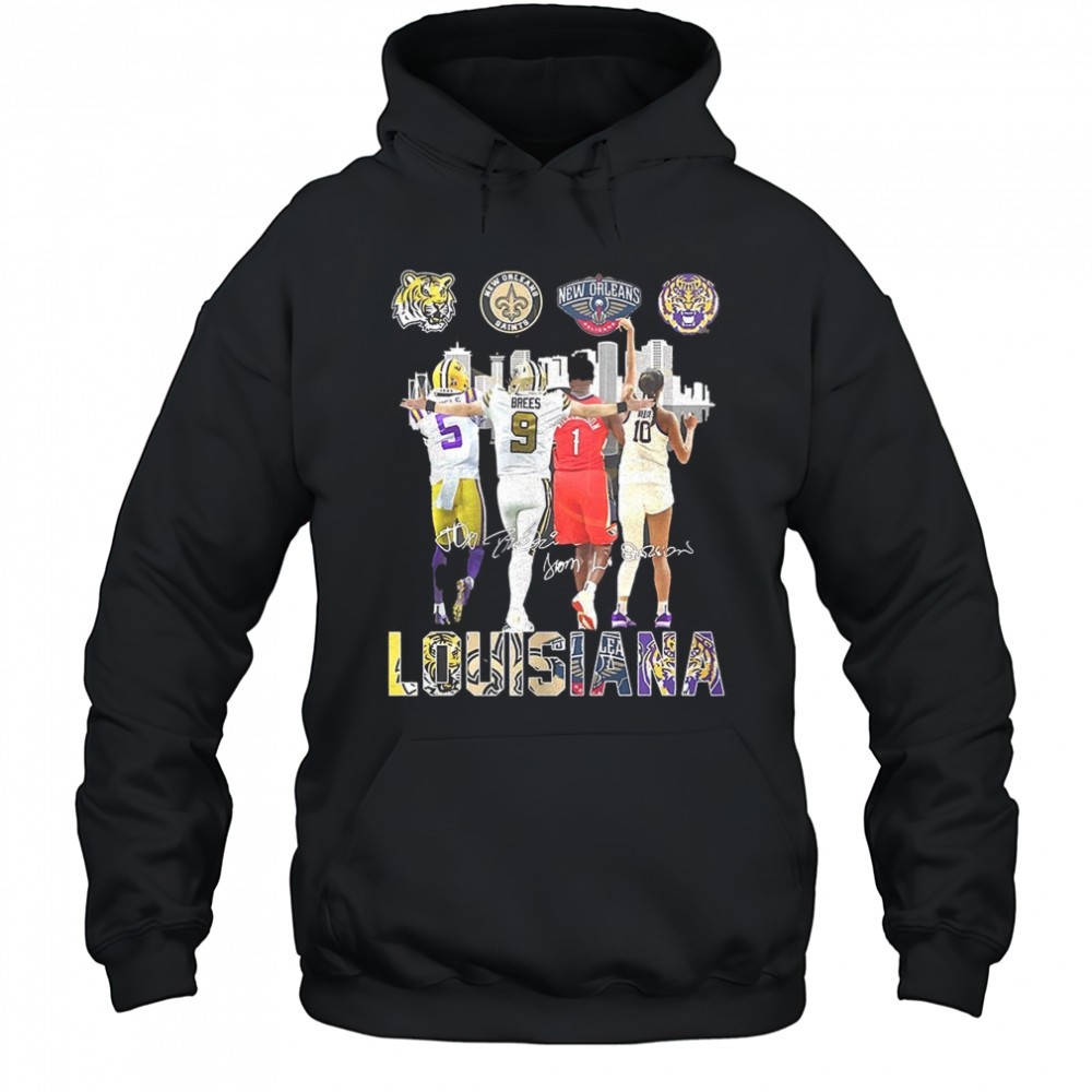Louisiana team sport 2025 Skyline City signatures shirt