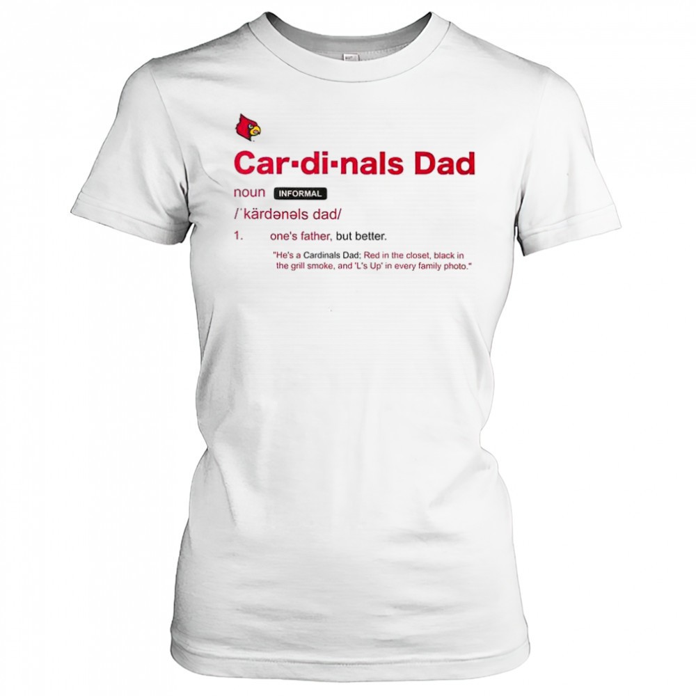 louisville-cardinals-dad-definition-t-shirt-9h7bkuor Louisville Cardinals Dad Definition T-Shirt