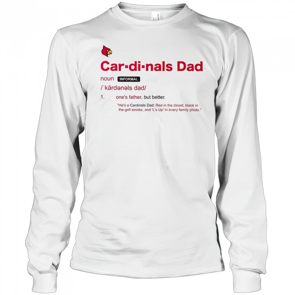 louisville-cardinals-dad-definition-t-shirt-9h7bkuor Louisville Cardinals Dad Definition T-Shirt