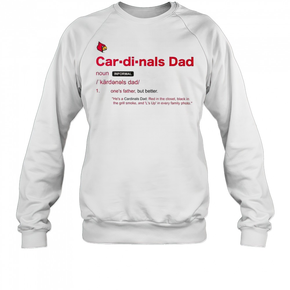 louisville-cardinals-dad-definition-t-shirt-9h7bkuor Louisville Cardinals Dad Definition T-Shirt