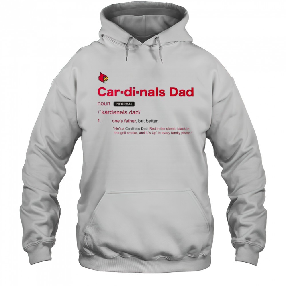 Louisville Cardinals Dad Definition T-Shirt