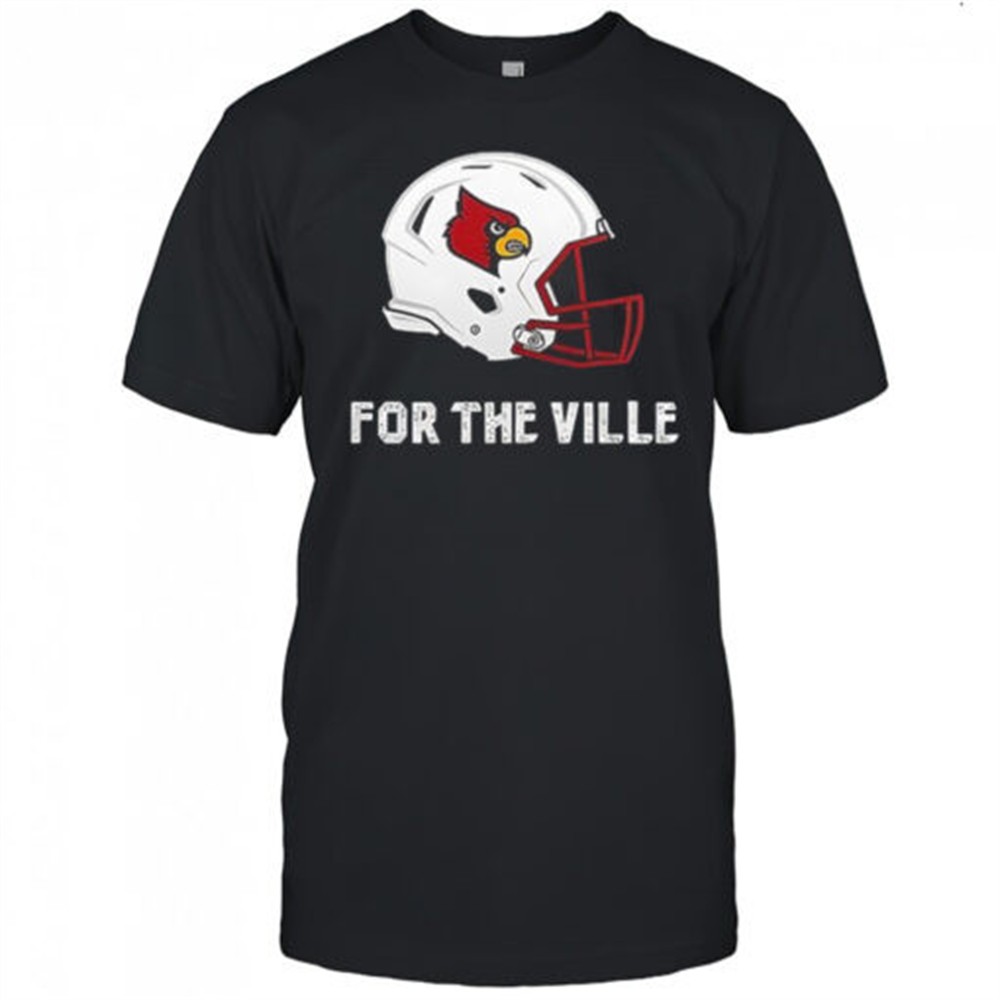 louisville-cardinals-for-the-ville-mascot-helmet-shirt-m774tl55 Louisville Cardinals for the ville mascot helmet shirt