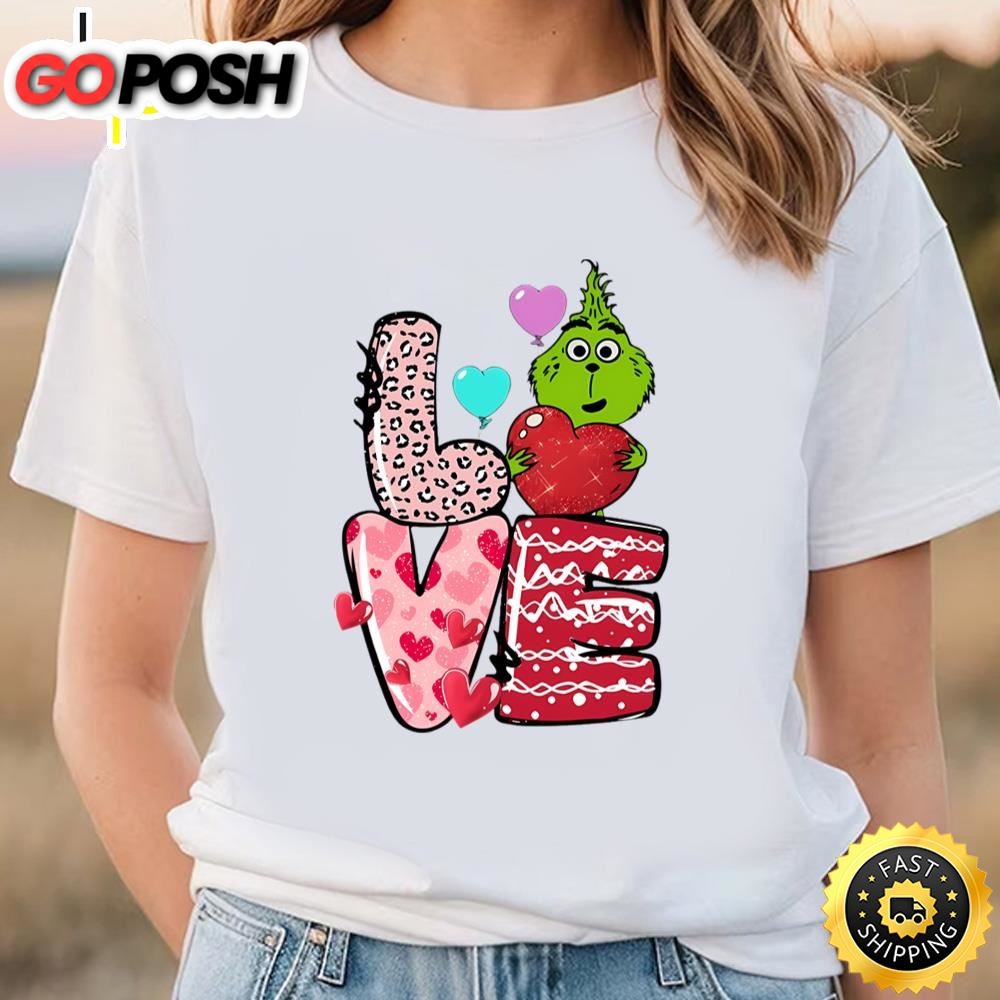 Love Grinchs Happy Valentine Shirt