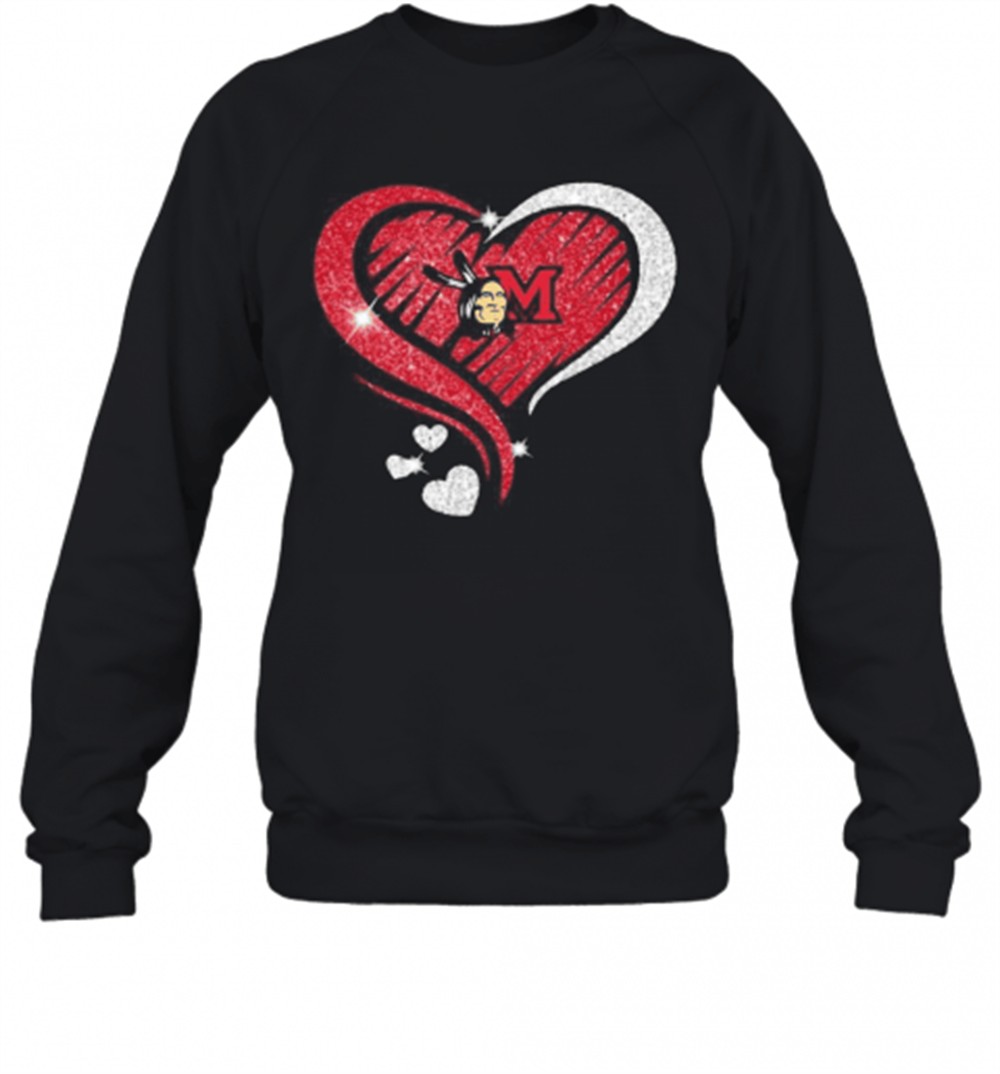 love-miami-redhawks-hears-diamond-t-shirt-vi59ci3v Love Miami Redhawks Hears Diamond T-Shirt