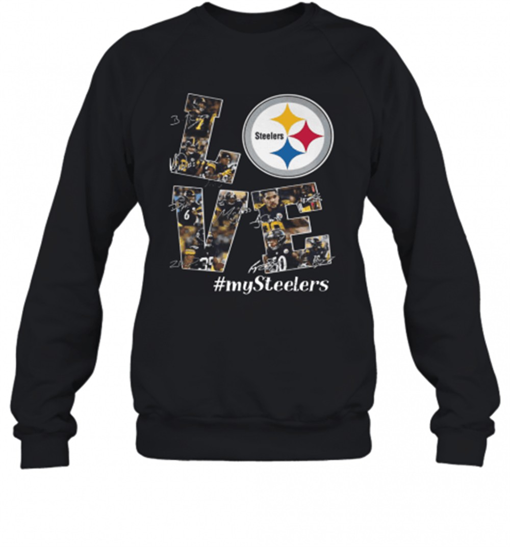 love-pittsburgh-steelers-my-steelers-signatures-t-shirt-ni4cf7wv Love Pittsburgh Steelers #My Steelers Signatures T-Shirt