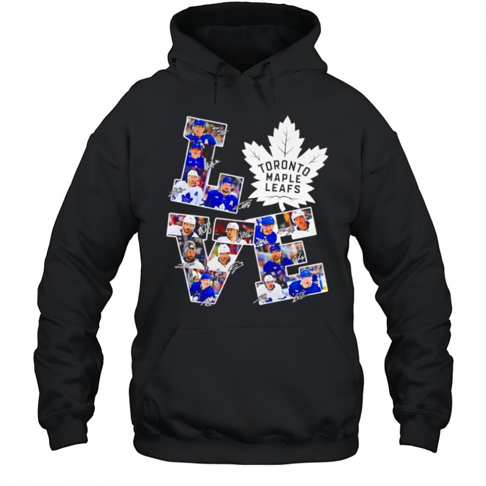 Love Toronto Maple Leafs signature shirt