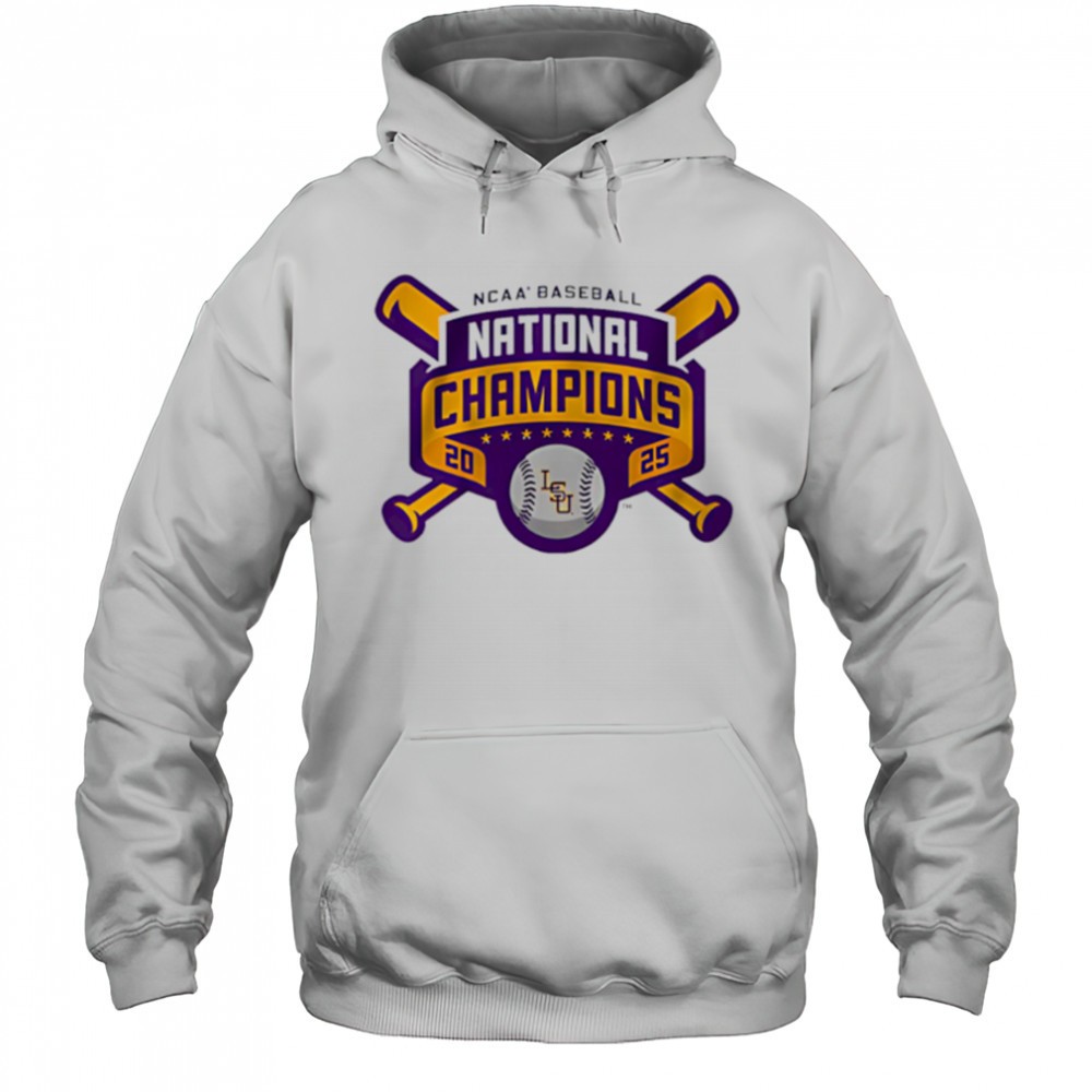 LSU Baseball 2025 National Champions Logo shirt