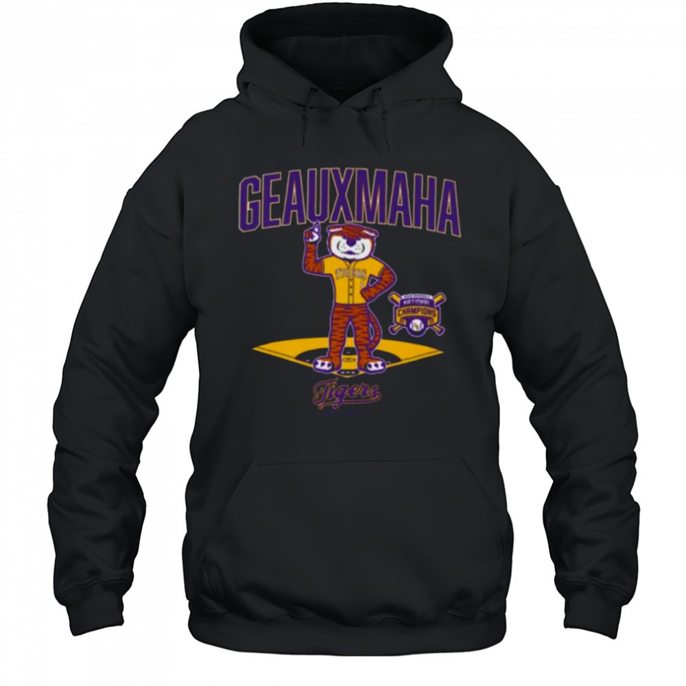 LSU Baseball_ 2025 National Champions Mascot Diamond T Shirt