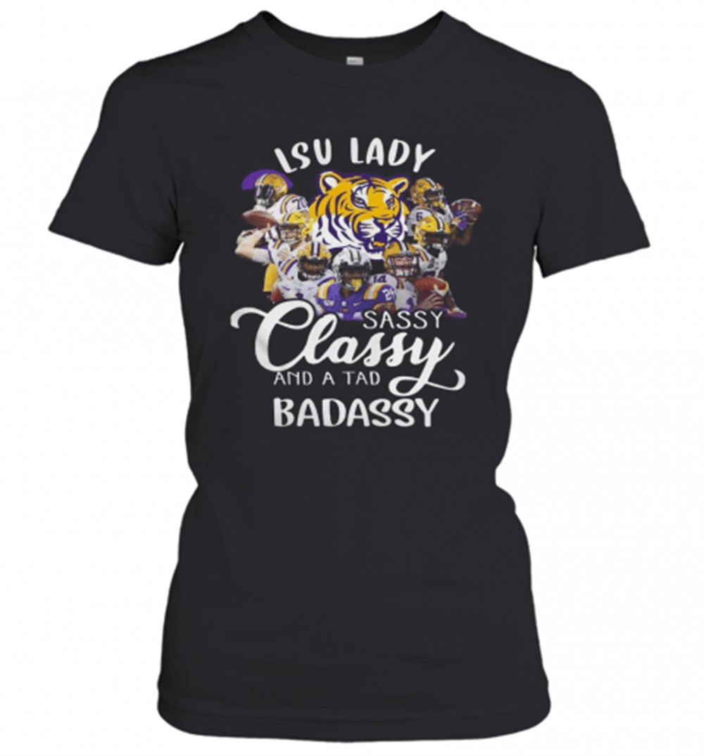 lsu-tiger-lady-sassy-classy-and-a-tad-badassy-t-shirt-a9udgyl0 Lsu Tiger Lady Sassy Classy And A Tad Badassy T-Shirt