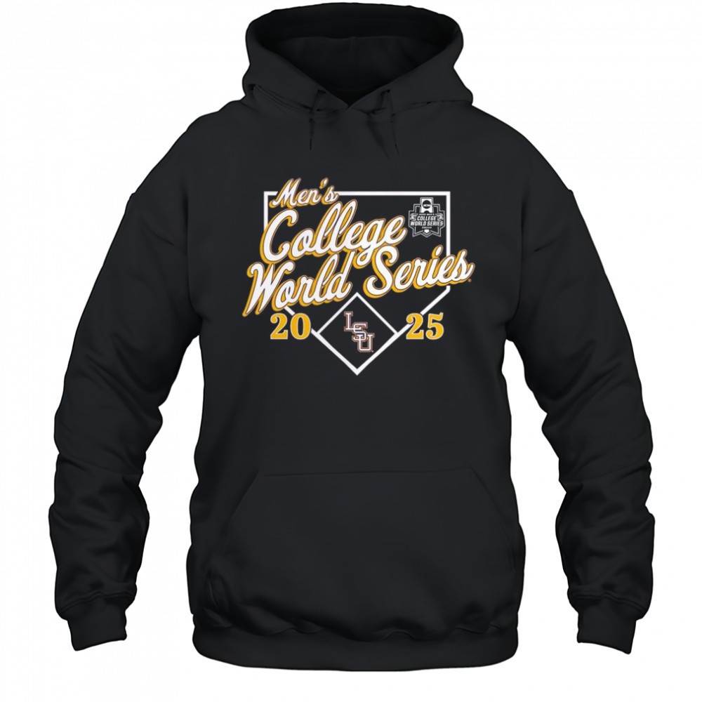 LSU Tigers 2025 NCAA Baseball Mens College World Series Bullpen Ace Shirt