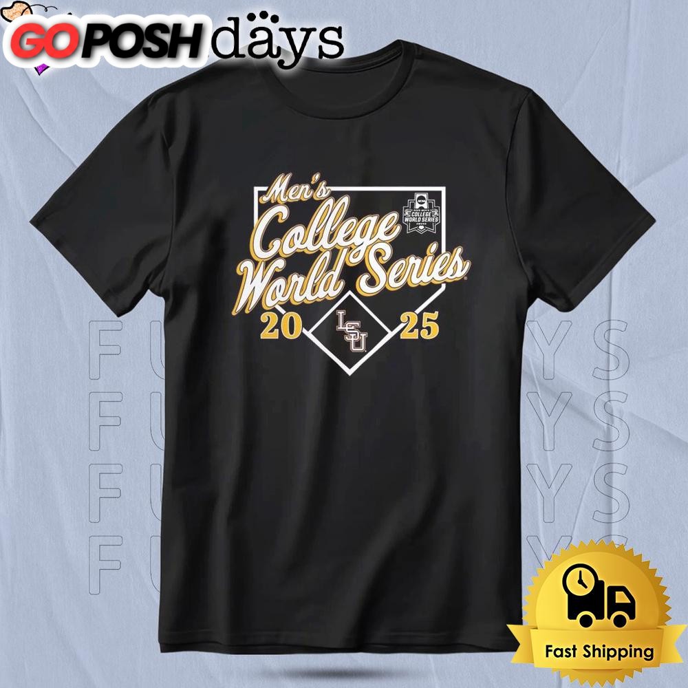 LSU Tigers 2025 NCAA Baseball Men’s College World Series Bullpen Ace T Shirt