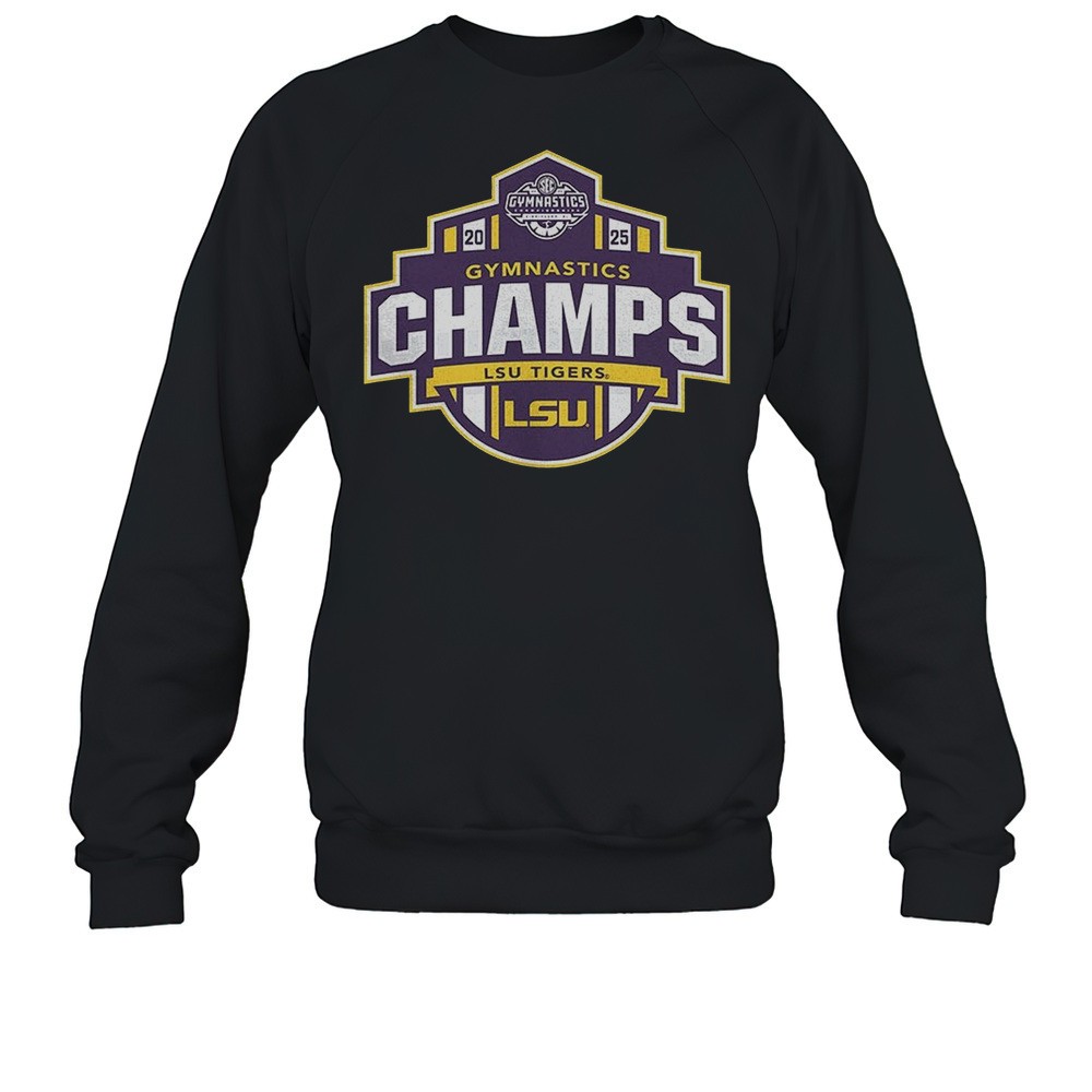 LSU Tigers 2025 SEC Womens Gymnastics Champions Shirt