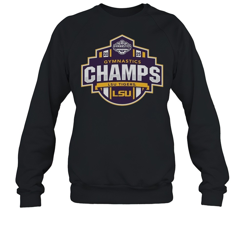 LSU Tigers 2025 SEC Womens Gymnastics Tournament Champions T-shirt