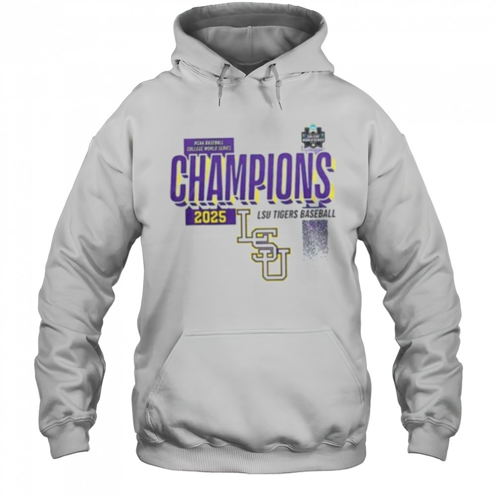 LSU Tigers Baseball 2025 College World Series Champions shirt