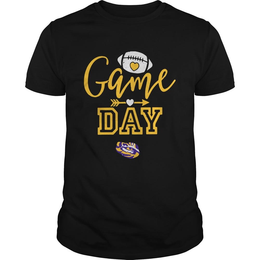 lsu-tigers-game-day-football-heart-shirt-gg90e8ay LSU Tigers Game Day Football Heart shirt