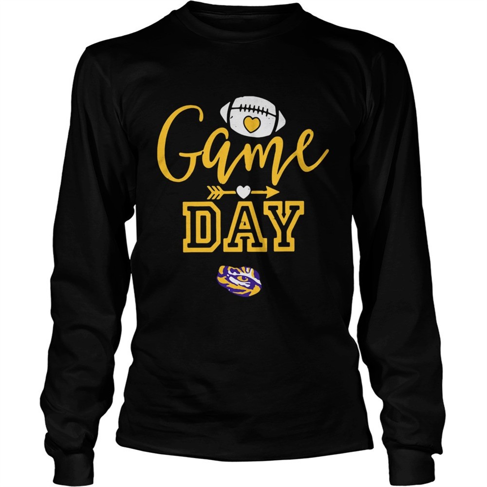 lsu-tigers-game-day-football-heart-shirt-gg90e8ay LSU Tigers Game Day Football Heart shirt