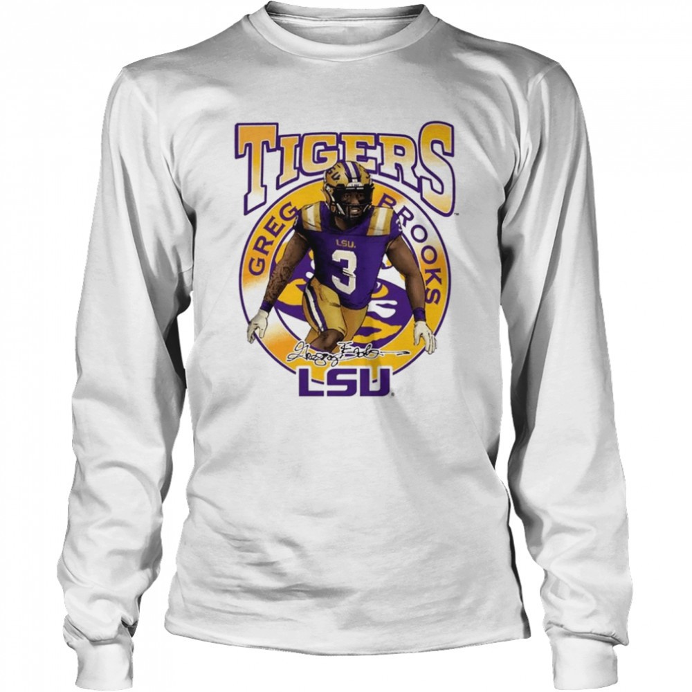 lsu-tigers-greg-brooks-eye-of-the-tiger-t-shirt-oizj1mfa LSU Tigers Greg Brooks Eye Of The Tiger T-Shirt