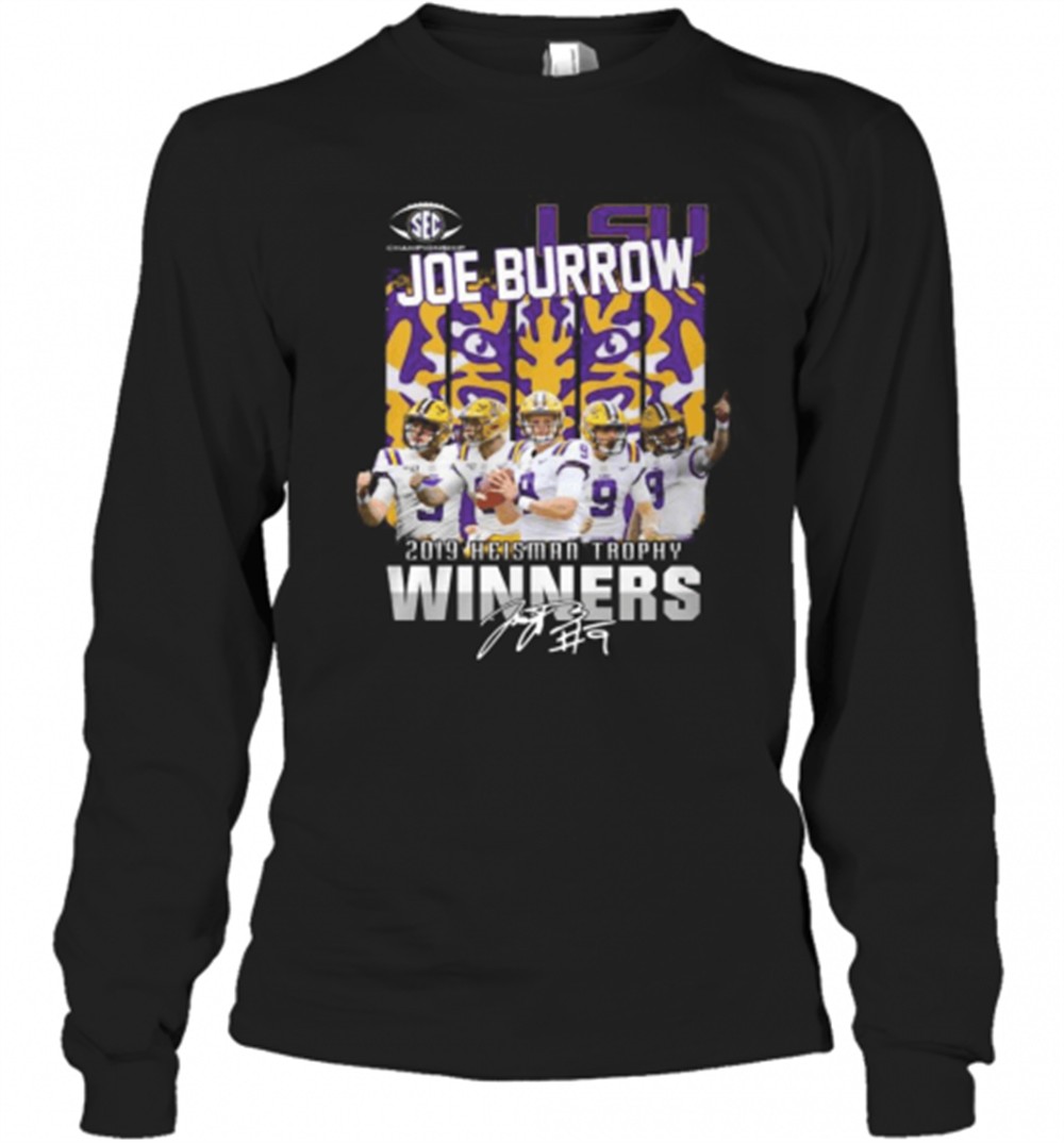 lsu-tigers-joe-burrow-2019-heisman-trophy-winners-signature-t-shirt-bt2ty1es Lsu Tigers Joe Burrow 2019 Heisman Trophy Winners Signature T-Shirt