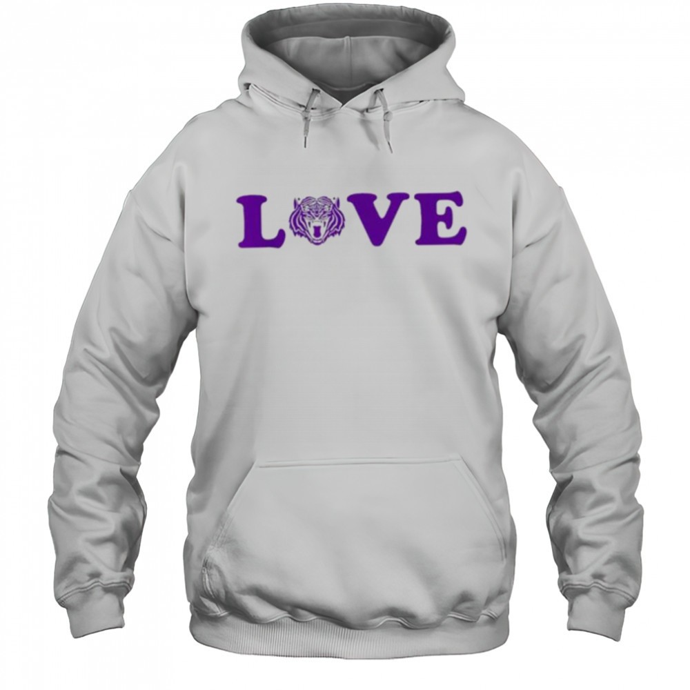 LSU Tigers love purple shirt