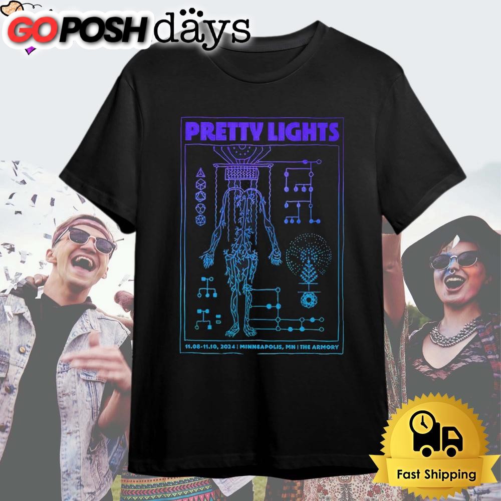 Lucid Stream The Armory Minneapolis, MN Nov 8-10 2024 T Shirt