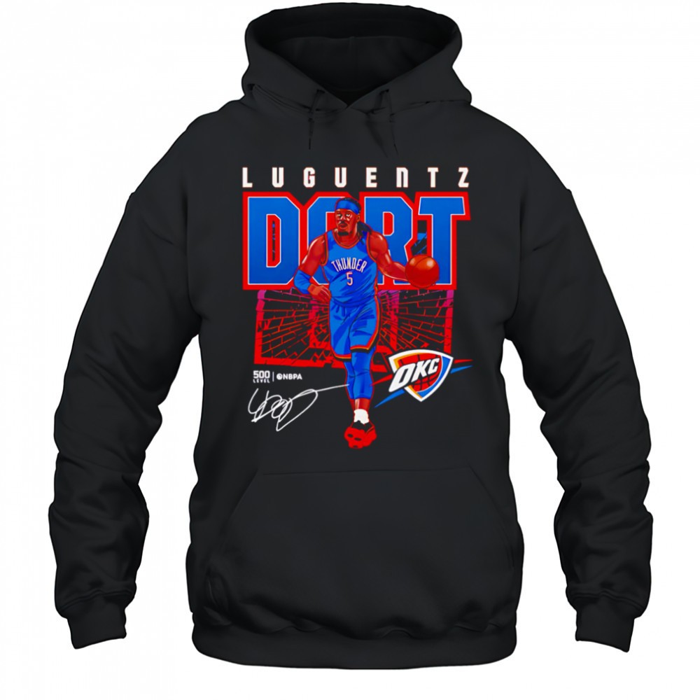 Luguentz Dort Oklahoma City Thunder Shattered shirt