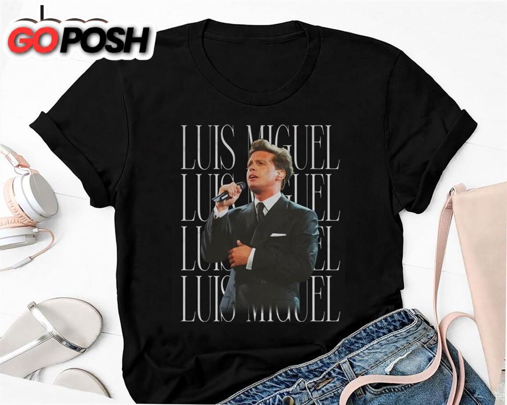 Luis Miguel 2024 T- Shirt – 90s Vintage Luis Miguel Tee – Luis Miguel Merch