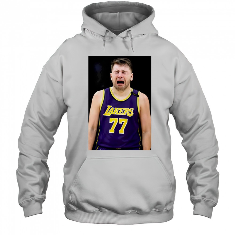 Luka Doncic crying funny shirt