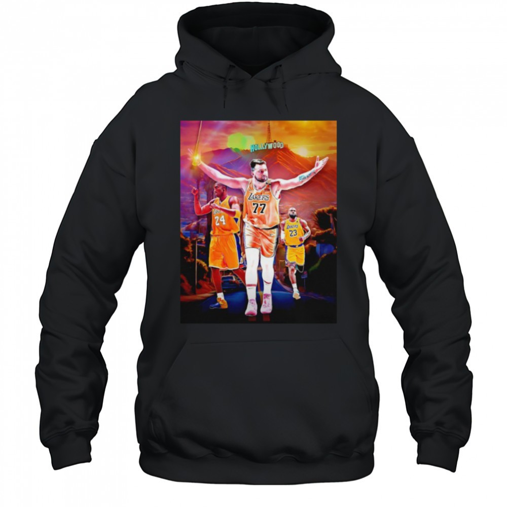 Luka Doncic the Most PPG in Lakers playoff history shirt