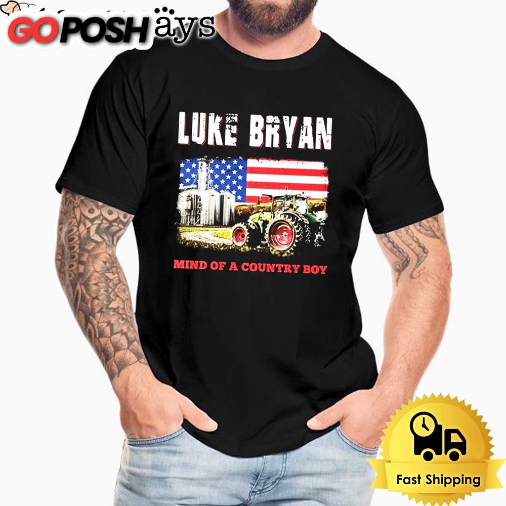 Luke Bryan Mind Of A Country Boy Tour Farm Unisex T-Shirt