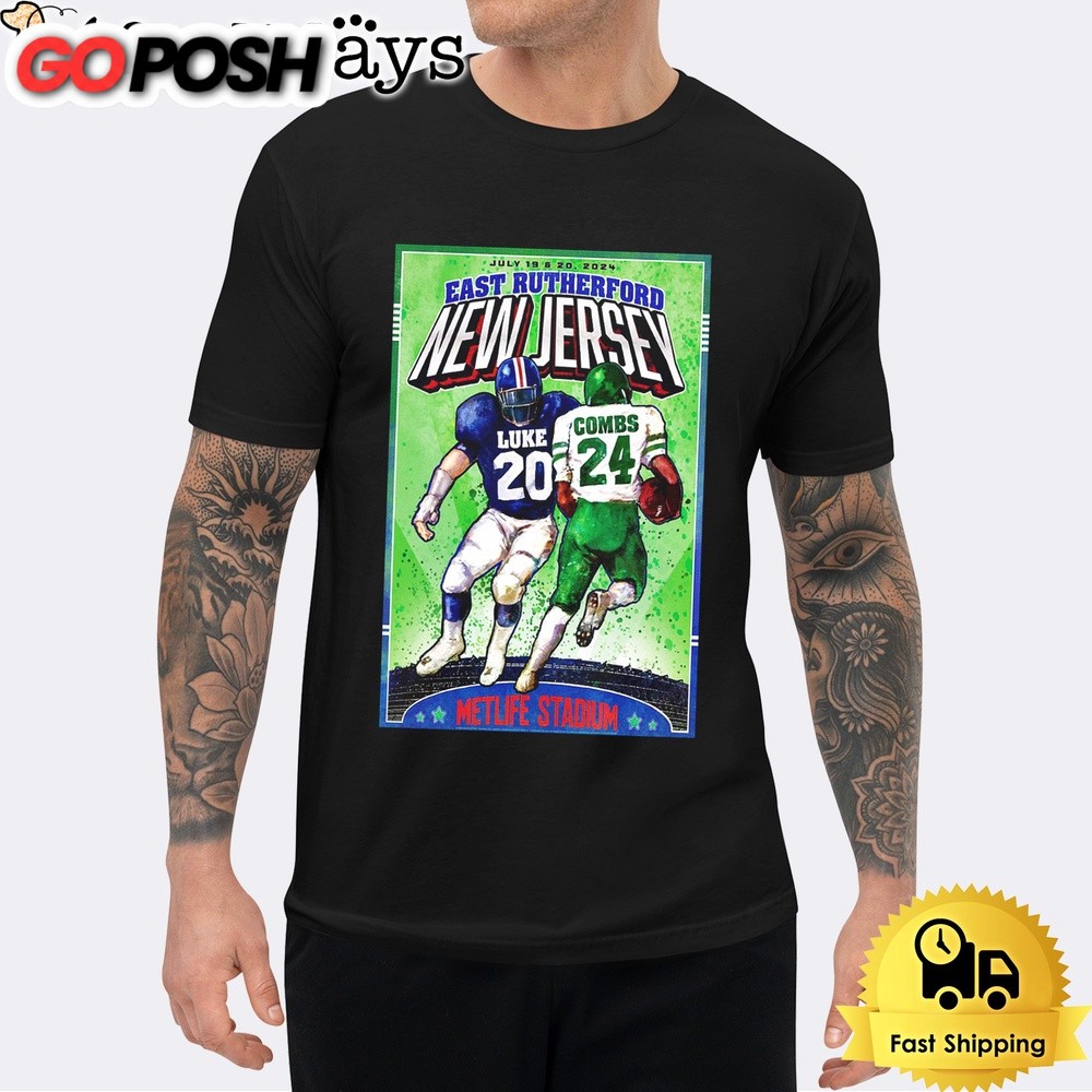 Luke Combs At MetLife Stadium East Rutherford NJ On July 19 2024 Unisex T-Shirt