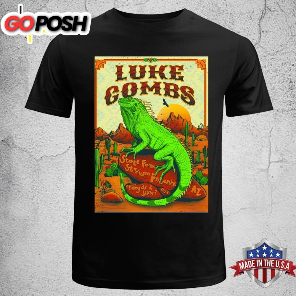 Luke Combs Glendale May 31 & June 1, 2025 T-shirt