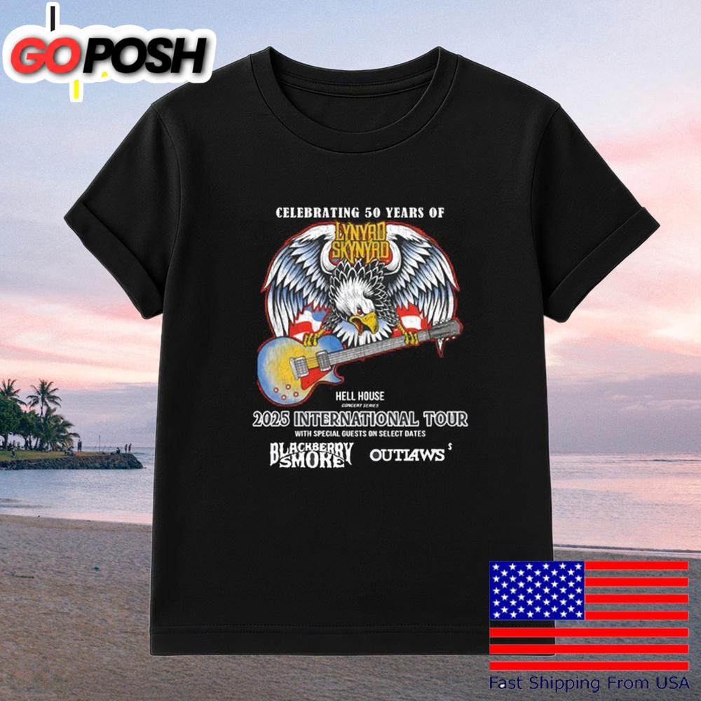 Lynyrd Skynyrd 2025 International Tour T-Shirt