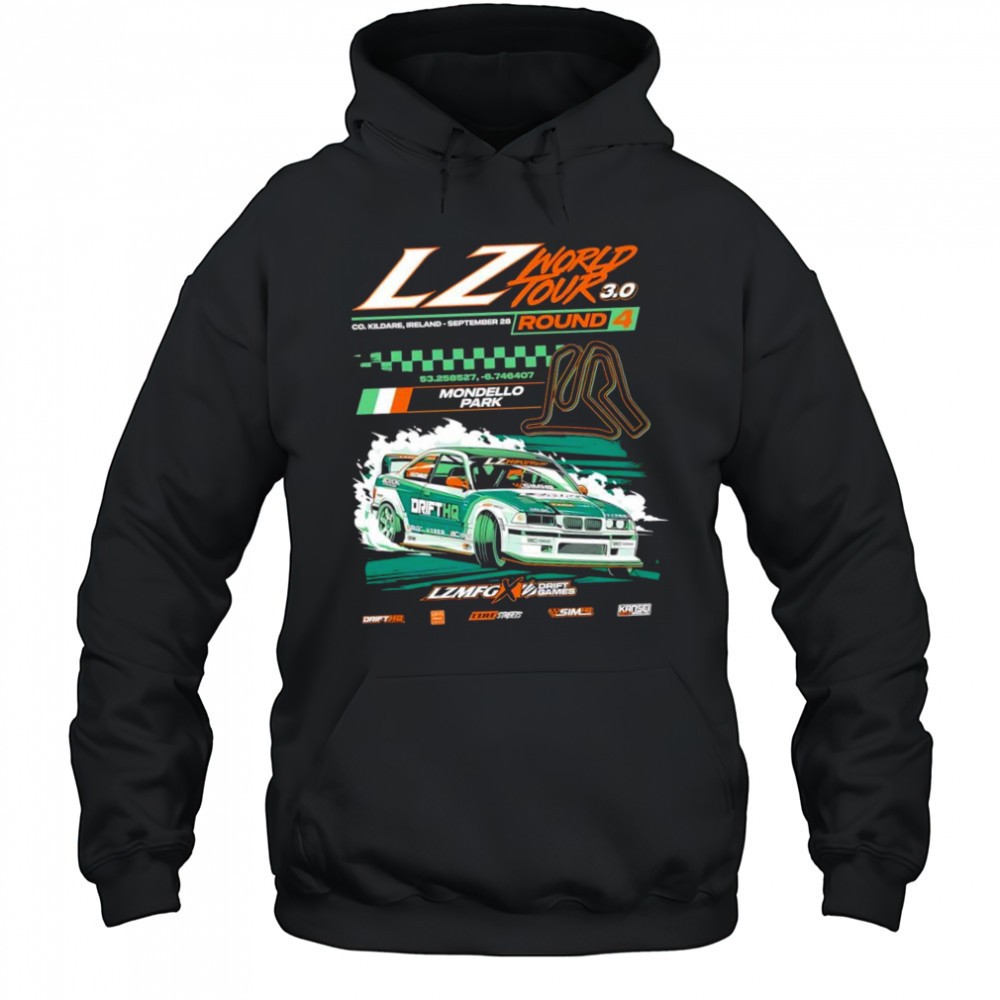 LZ World Tour 3.0 Round 4 Drift Masters European Champions Mondello Park shirt