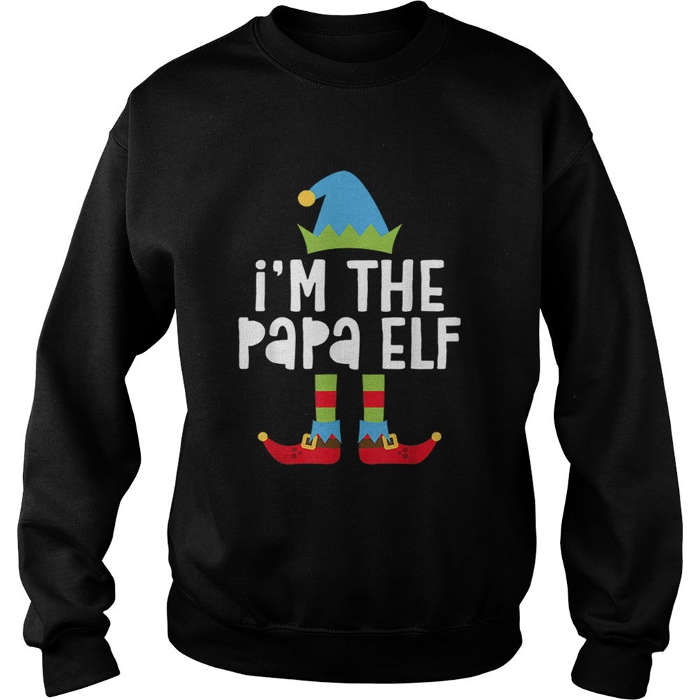 M The Papa Elf Matching Christmas Costume shirt