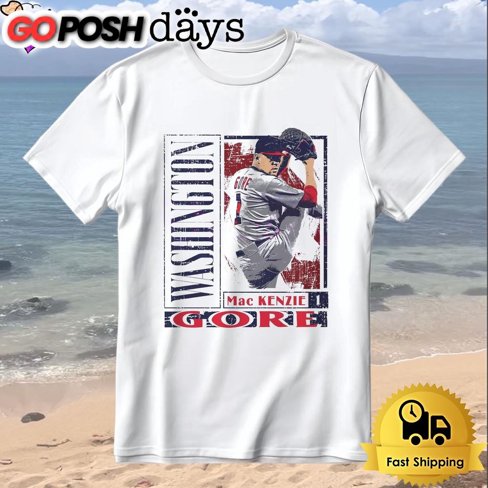 Mackenzie Gore Washington Baseball T-Shirt