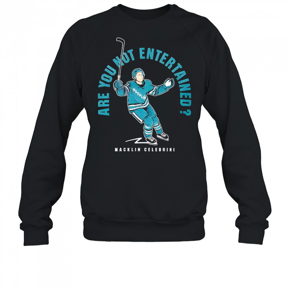 macklin-celebrini-are-you-not-entertained-shirt-340ymzre Macklin Celebrini Are You Not Entertained shirt