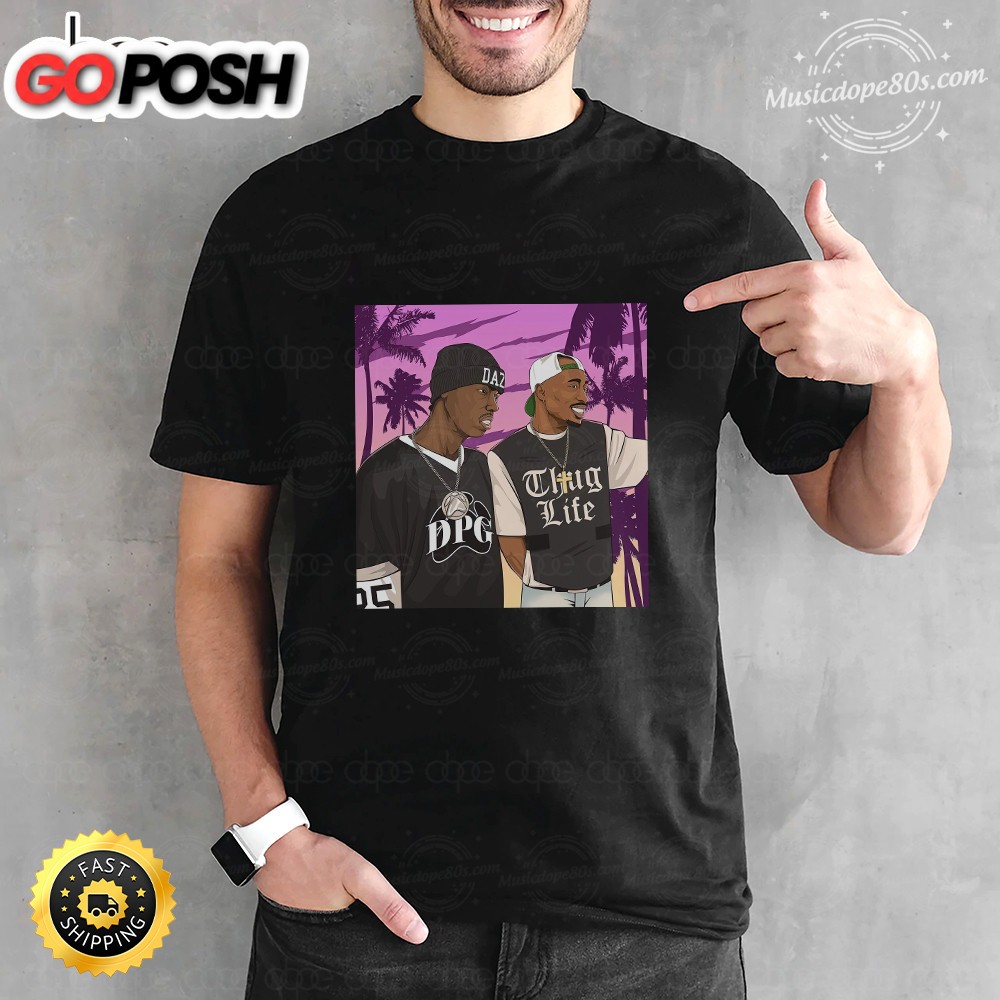 Makaveli & Dillinger Dont Go 2 Sleep T-shirt