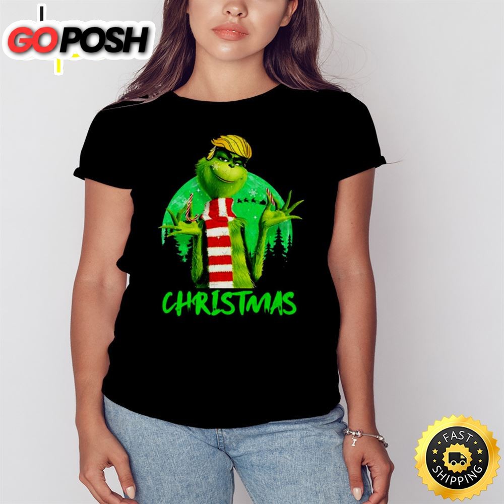 Make Christmas Great Again Grinch Trump Shirt
