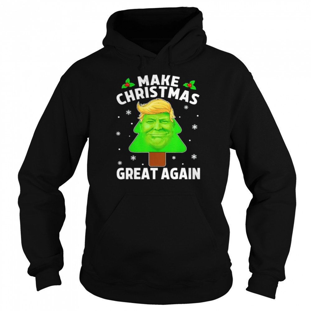 Make Christmas Great Again Trump Ugly Christmas shirt
