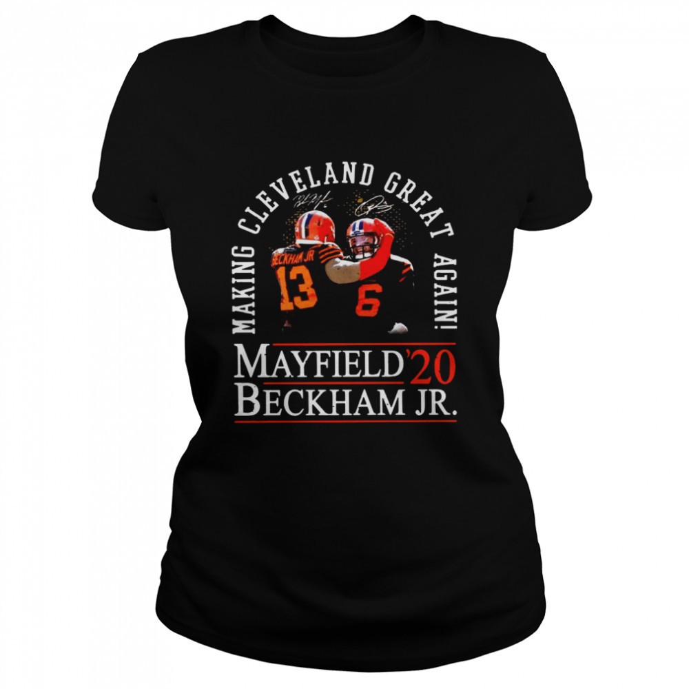 making-cleveland-browns-great-again-mayfield-beckham-jr-20-shirt-fk4bdohe Making Cleveland Browns Great Again Mayfield Beckham Jr 20 shirt