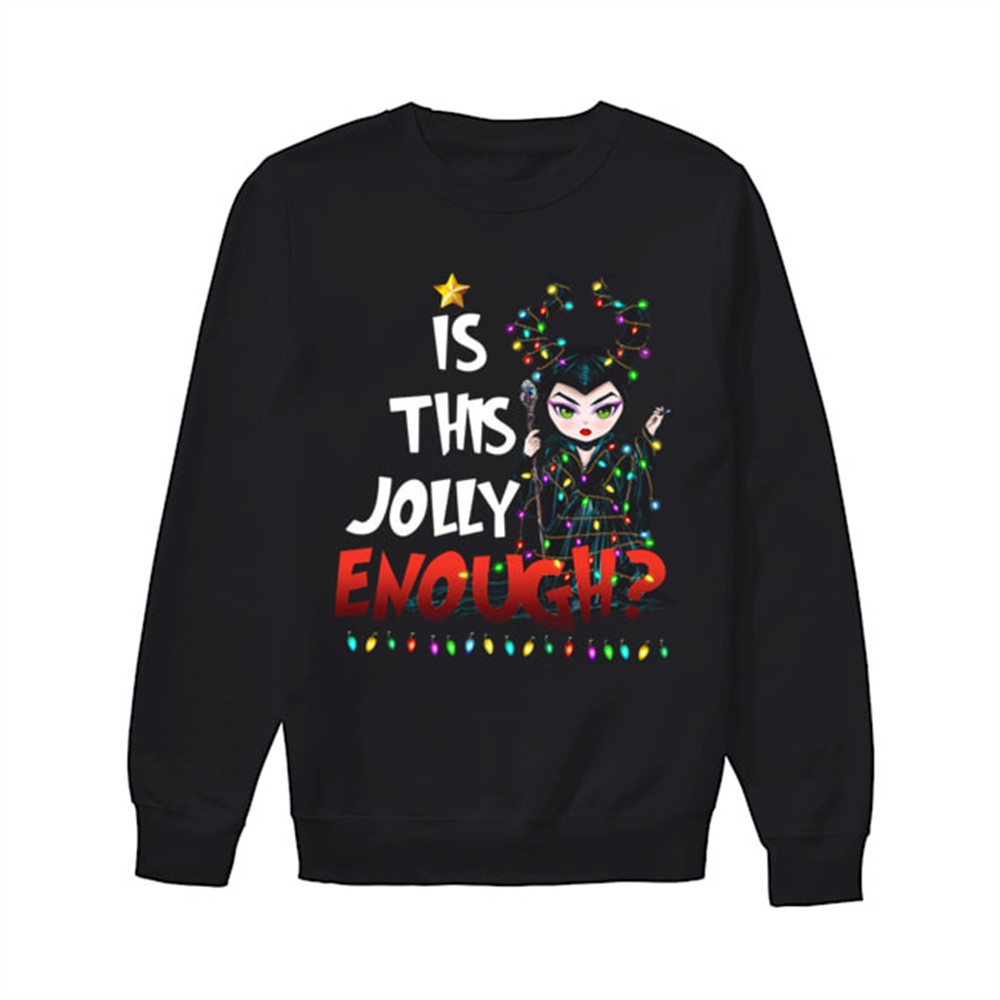 maleficent-is-this-jolly-enough-christmas-shirt-4p7kevfq Maleficent is this Jolly enough Christmas shirt