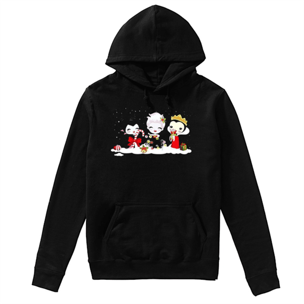 Maleficent Ursula Evil Queen Merry Christmas shirt