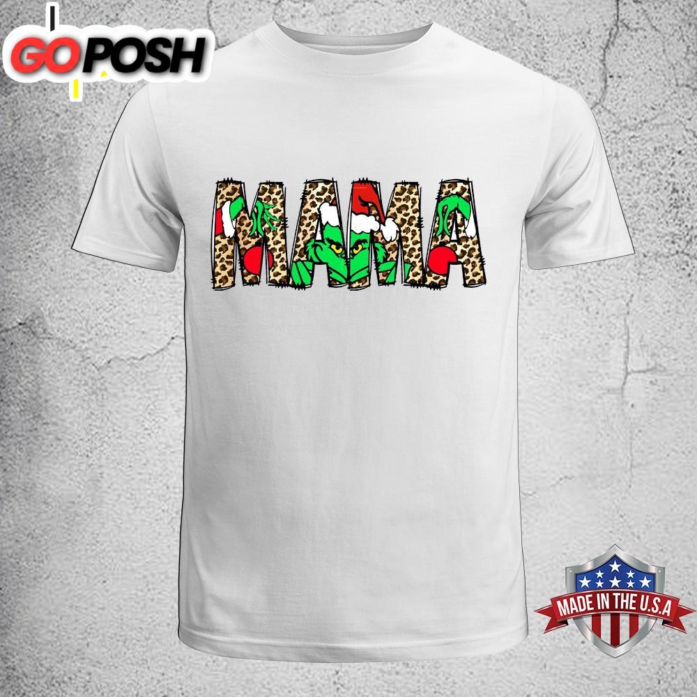 Mama Grinch Christmas Unisex T-Shirt