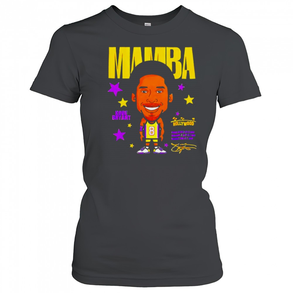 mamba-kobe-bryant-los-angeles-lakers-signature-caricature-shirt-twmmvhyb Mamba Kobe Bryant Los Angeles Lakers signature caricature shirt