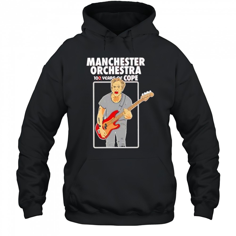 Manchester Orchestra 100 years of album Cope shirt