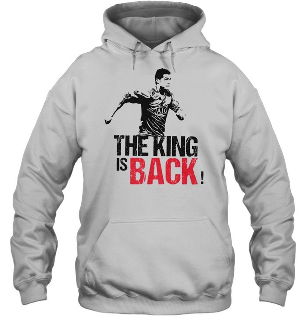 Manchester Ronaldo CR7 the king is back shirt